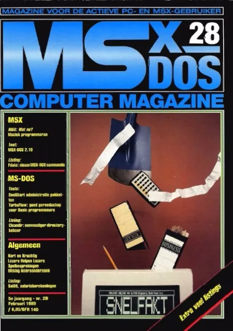 Cover nr. 28 – feb 1989