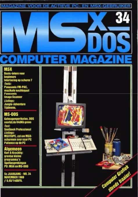 Cover nr. 34 – nov 1989