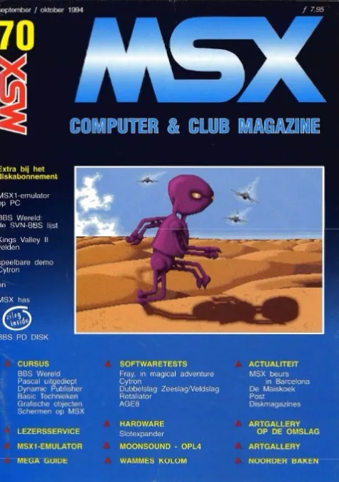 Cover nr. 70 – sep/okt 1994