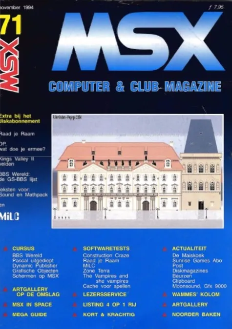 Cover nr. 71 – nov 1994